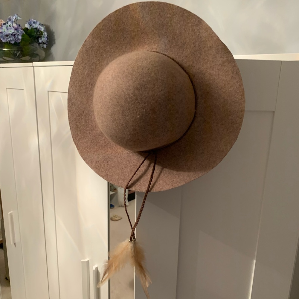 Brown Floppy Hat